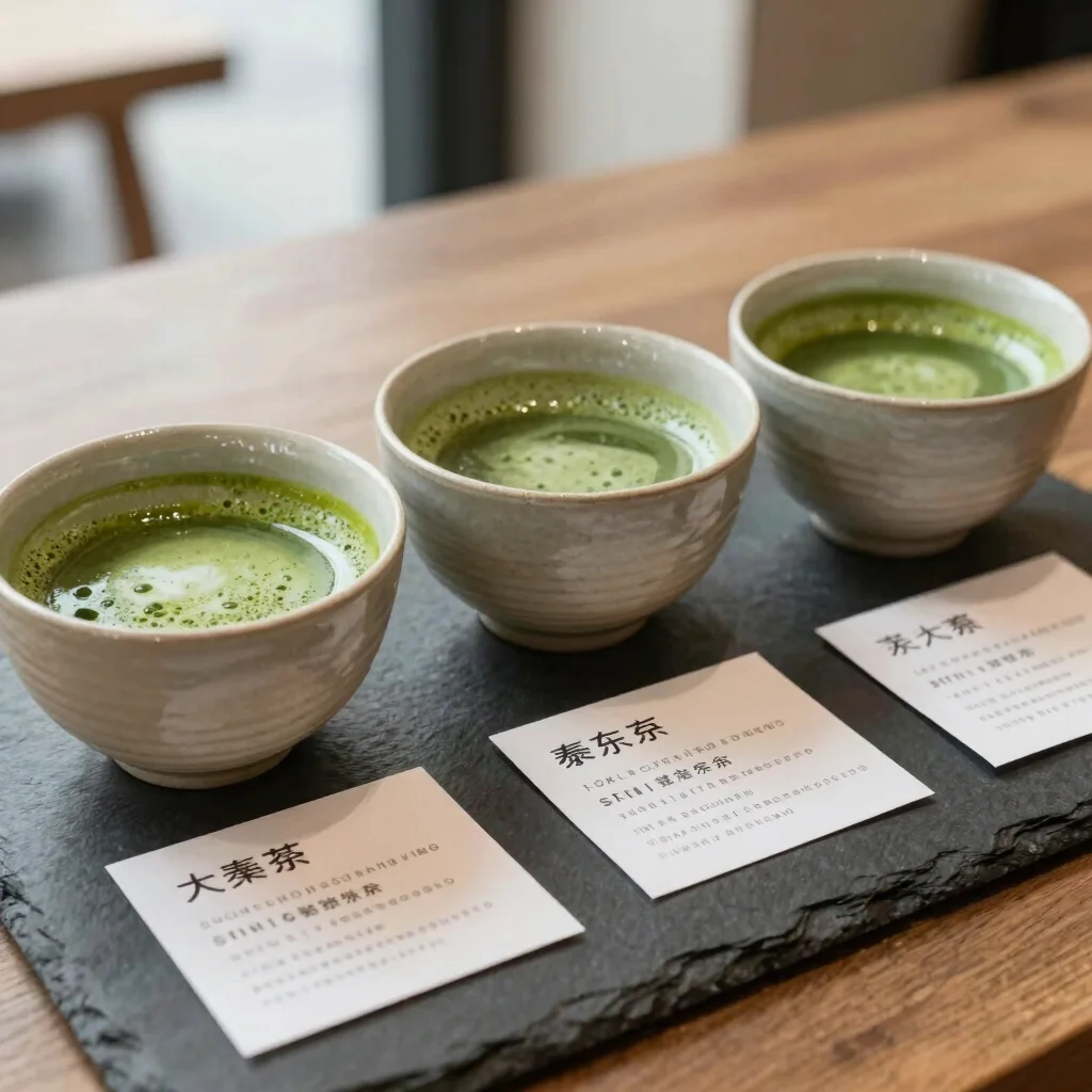 Matcha Flight Tasting